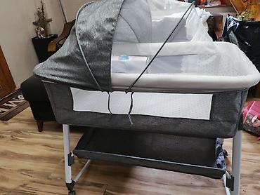Kids' furniture: Prenosiva bebi kolevka/krevetac sa tendom i mrežom protiv insekata.uz — 1