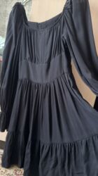 трикотажное платье большого размера ве: Повседневное платье, Made in KG, Лето, Короткая модель, Хлопок, Крестьянка, XS