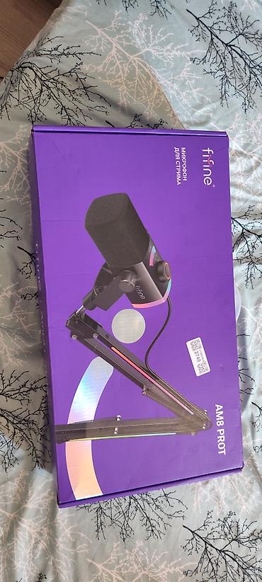 mikrofonlar: FIFINE AM8 PROT – Strim üçün USB mikrofon dəsti Məhsulun tərkibi: - — 2