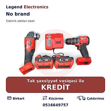 bosch perforator satilir: Elan başlığı: Elektrik alət dəsti No brand, Cilalama maşını — 1