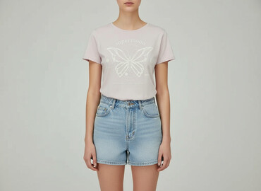 t shirty mercury: Sinsay, Футболка жіноча, розмір 2XS