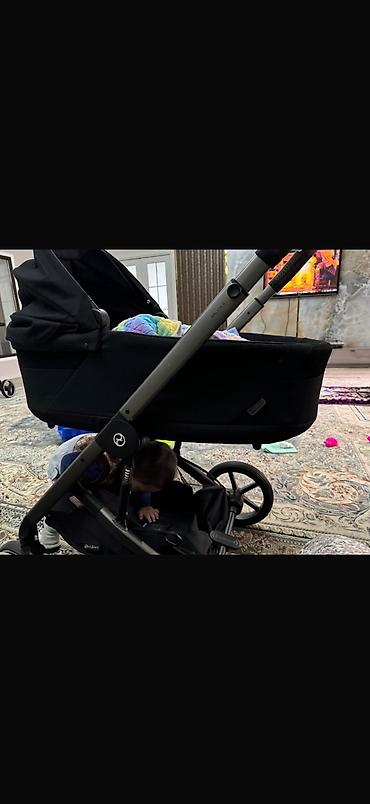 Коляски: Коляска, Cybex, цвет - Голубой, Б/у, Самовывоз — 5