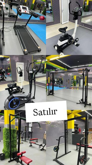купить электропианино бу: Satılır – idman zalı üçün avadanlıqlar komplekti - Qaçış trenajoru