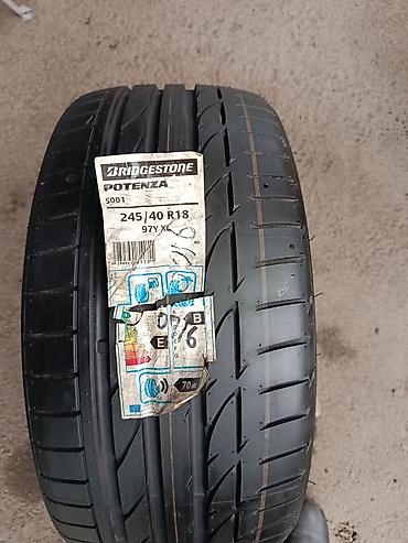 245: Bridgestone Potenza S001 — спортивная летняя шина. 1 шт — 1