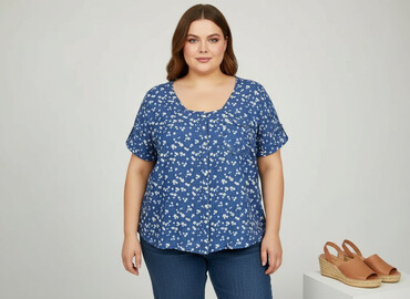 levis bluzki: John Baner, Bluzka damska, rozmiar 5XL