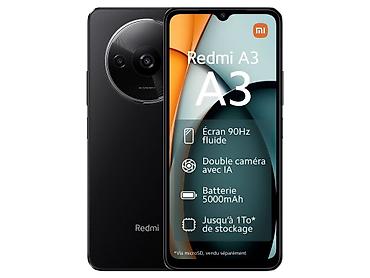 honor v3: Redmi, Redmi A3, Б/у, 64 ГБ, цвет - Черный — 1