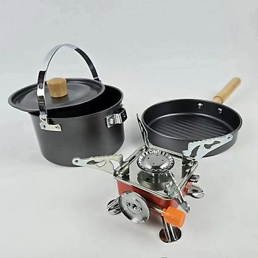 obuca za lov: Kamping set za kuvanje – “Cooking Set Out of Doors” (model YK-100) — 3