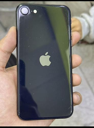 apple zone: IPhone SE 2022, Б/у, 64 ГБ, Черный, Зарядное устройство, 98 % — 1