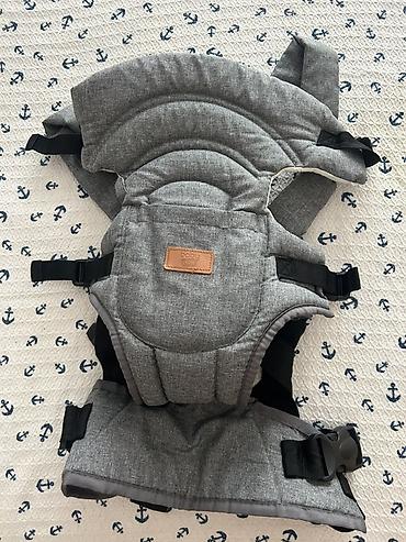Uşaq daşıma kəməri (baby carrier) – “baby plus” loqolu, boz rəng. - lalafo.az -da Uşaq daşıma kəməri (baby carrier) – “baby plus” loqolu, boz rəng. -