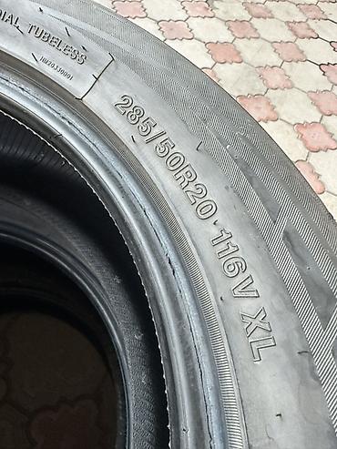 Шиналар жана дисктер: Комплект автомобильных шин 285/50 R20 116V XL, бескамерные (RADIAL — 2