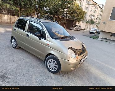 юмз куном: Daewoo Matiz: 2005 г., 0.8 л, Механика, Бензин, Хэтчбэк — 1