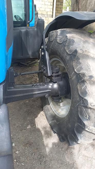 Kombaynlar: Landini Powerfarm/Powerforce seriyalı mavi traktor - Güclü ön çəkili — 2