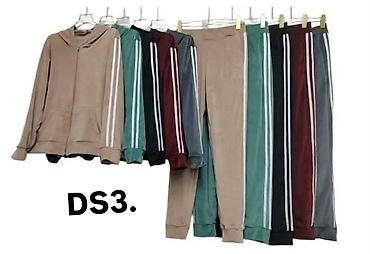 plave tn: Plisane komplet trenerke,prepune elastina. Vel.M/L ima sve boje( — 1