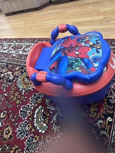 ucuz kasa: Uşaq üçün qapalı qab (potty) QARŞOK – Spiderman temalı - Rənglər — 1