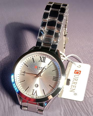 Ručni satovi: Nov ženski sat od nerdjajućeg čelika. Kvarcni mehanizam, ima datum — 11