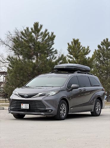Toyota: Toyota Sienna: 2021 г., 2.5 л, Автомат, Гибрид, Минивэн — 3