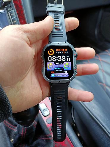 Smart saatlar: Smart saat, Sensor ekran, rəng - Qara — 1