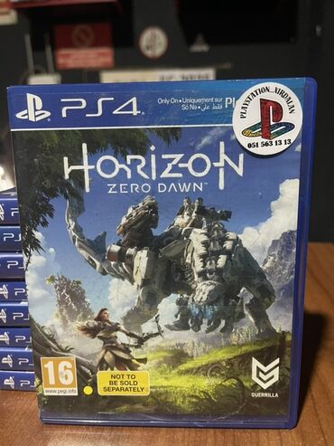 playstation 4 slim 1 tb: PS4 üçün Horizon Zero Dawn oyunu. Guerrilla Games tərəfindən