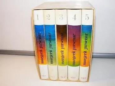 kronos ranac: Margerit Jursenar Izabrana dela 1-5 kompletIzdavač Nolit,1990, tvrd — 10