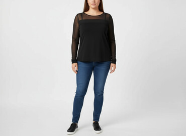 bluzki hiszpanki plus size allegro: BODY FLIRT, Жіноча блуза, розмір 3XL