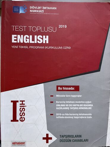 ingilis dili is defteri: Сборник тестов по английскому 2019 года test toplusu ingilis dilinden