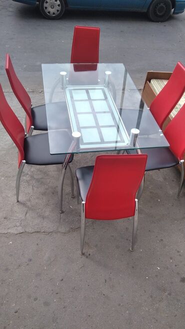 стул лестница: Прямоугольный стол, Для кухни, Для гостиной, Для прихожей, 4 персоны, Нераскладной, Азербайджан, Гарантия 1 год