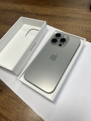 Apple iPhone: IPhone 15 Pro, 128 GB, Natural Titanium -da lalafo.az — 4 Apple iPhone: IPhone 15 Pro, 128 GB, Natural Titanium — 4