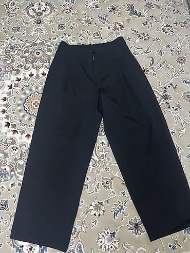 шерстяные брюки: Мужские брюки, M, H&M, Новый, цвет - Черный — 1