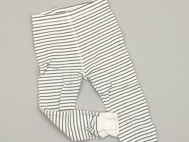 białe spodnie na gumce: Spodnie dresowe, Next, 2-3 lat, 98, stan - Zadowalający
