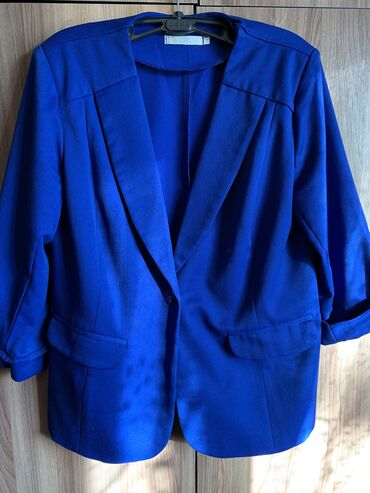 женские пиджаки 50 размера: Пиджак женский
Цвет синий 
Размер 50