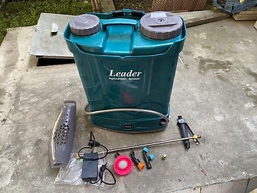 bars derman: Leader Agricultural Sprayer – 16L elektriklə işləyən çiyin çantası — 4