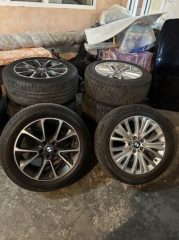 Колеса в сборе 255 / 50 / R 19, Зима, Б/у, Комплект, Легковые, Литые, отверстий - 5