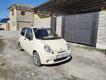 Daewoo: Daewoo Matiz: 2012 г., 0.8 л, Кол менен иштөөчү, Бензин, Хетчбек — 1