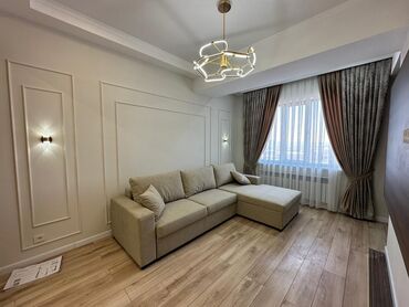 2 комнатные квартира: 2 комнаты, 56 м², 11 этаж, Дизайнерский ремонт