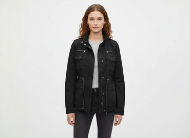 bomberka damska bluza: H&M, Marynarka damska, rozmiar S