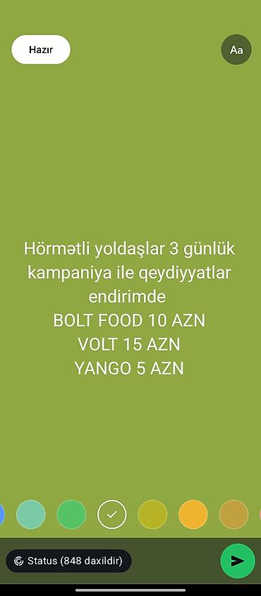 şexsi sürücü vakansiya: Sürücü-kuryer tələb olunur, Gündəlik ödəniş, Təcrübəsiz — 2