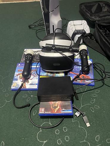 Техника жана электроника: Игровой комплект PlayStation с VR Торг имеитца Состав: - Консоль — 4
