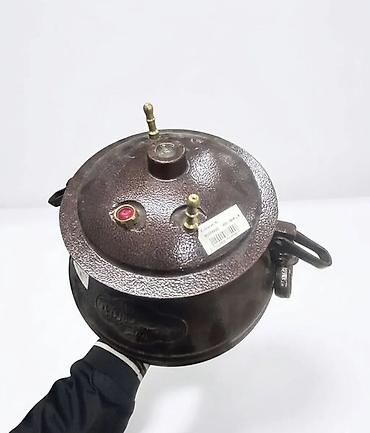 siren: Döküm təzyiq qazanı (mangal/kənd tipli) - Material: qalın divarlı — 2