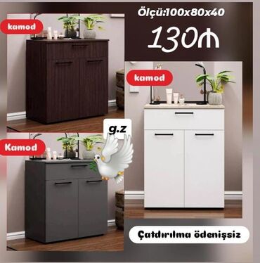 Masa və oturacaq dəstləri: Komod yeni