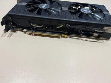 oyun kompüterləri: Видеокарта AMD Radeon RX 570, 4 ГБ, Б/у