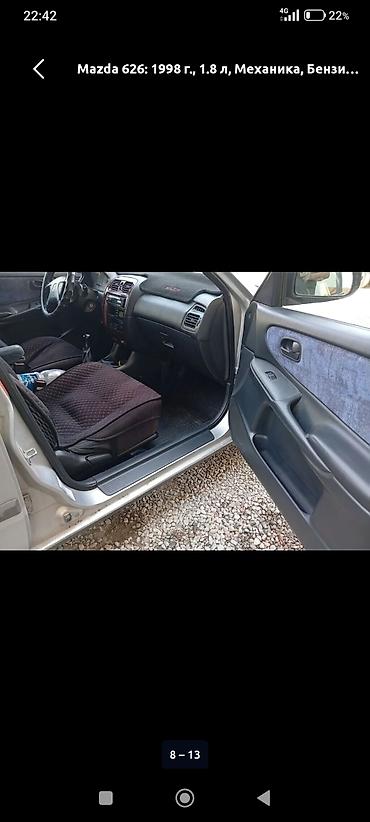 спарк сатуу: Mazda 626: 1998 г., 1.8 л, Кол менен иштөөчү, Бензин, Седан — 7
