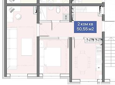 Продажа квартир: 1 комната, 50 м², Элитка, 3 этаж — 6