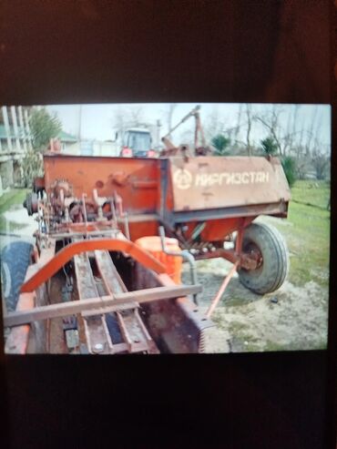 Pres bağlayanlar: Satılır: “Kırgızstan” markalı saman-ot pressi (kvadrat balya presi) - — 8