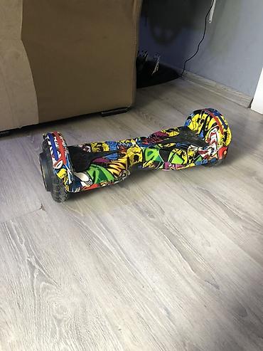 Giroskuterlər: Qrafiti dizaynlı hoverboard (self-balance skuter) REAL ALICIYA ENDİRİM — 2
