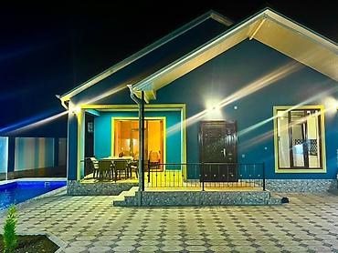 qəbələ ev satışı: 105 kv. m, 3 otaqlı, Hovuzlu, Kanalizasiya, Kombi, Qaz — 1