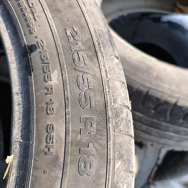 215 60 18: Шины 215 / 55 / R 18, Лето, Б/у, 1 шт, Легковые, Continental — 4