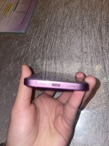 Apple iPhone: IPhone 16, 128 GB, Çəhrayı, Face ID, Simsiz şarj, Sənədlərlə — 3