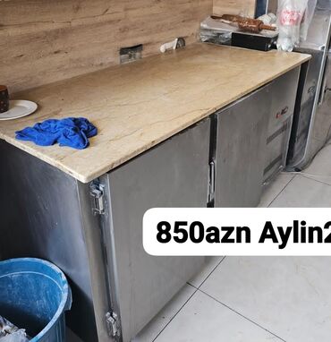 Другое холодильное оборудование: *Dezgah soyuducu 2qapili ustu mermer qiymet 850azn unvan