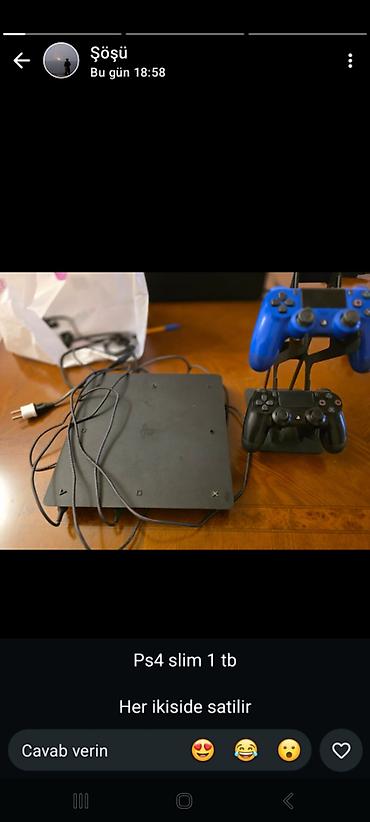 ps4 1 tb: Ps4 yaddas 1 tbdı 2 pult ustunde hedıyye ve ıcınde oyunlar var coxlu — 1
