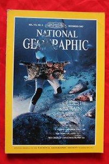 Knjige: NATIONAL GEOGRAPHIC DECEMBAR 1987. | National Geographic Decembar — 9